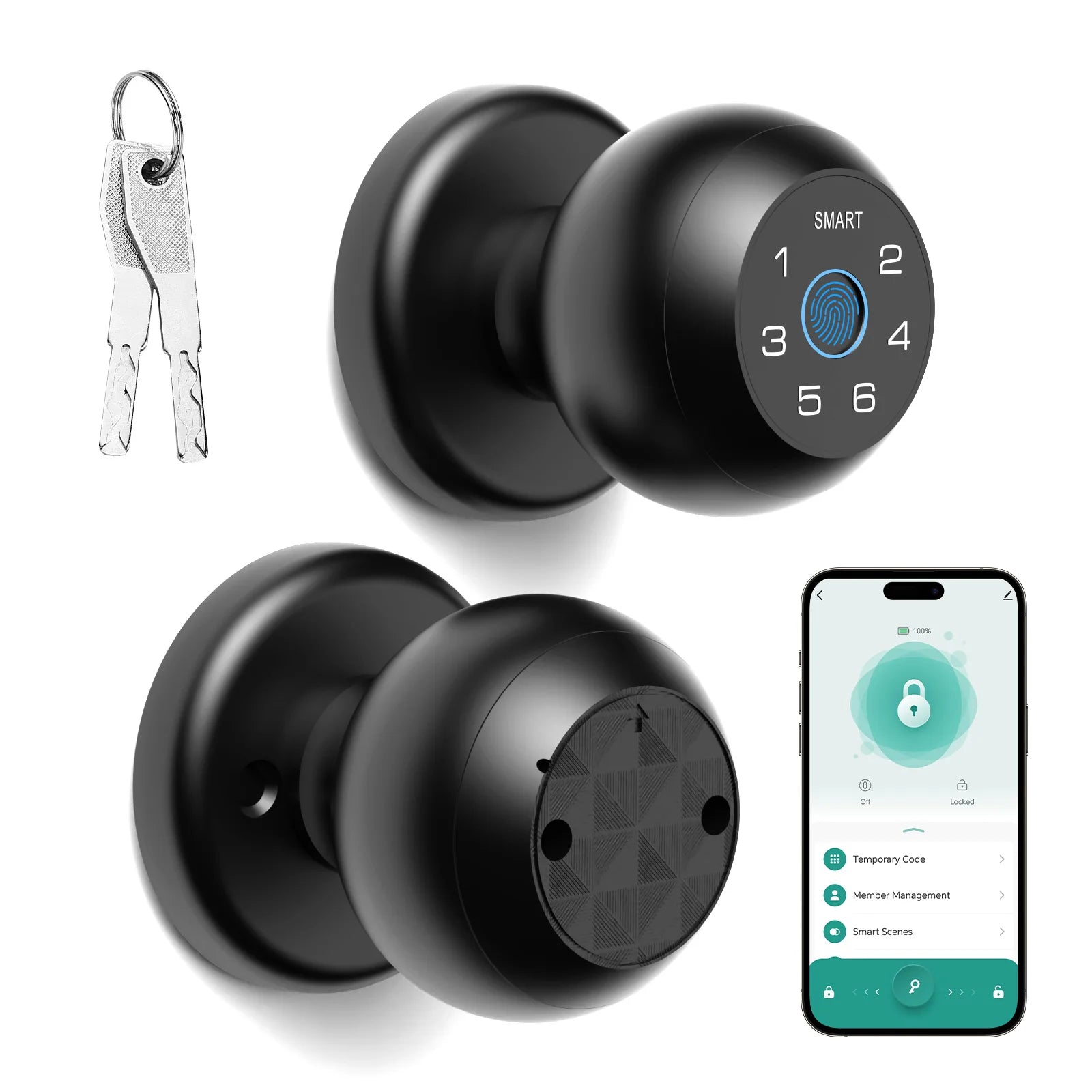 SmartSecure Touch Door Lock